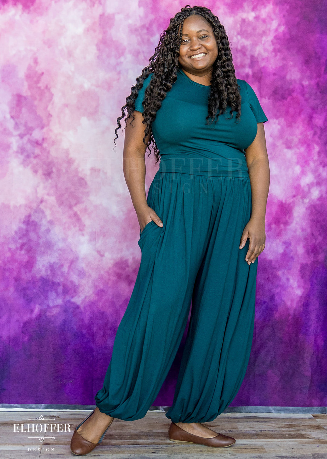 Essential Cozy Yasmin Pants - Spruce