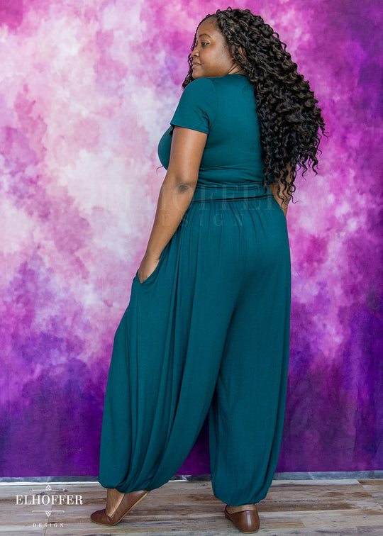 Essential Cozy Yasmin Pants - Spruce