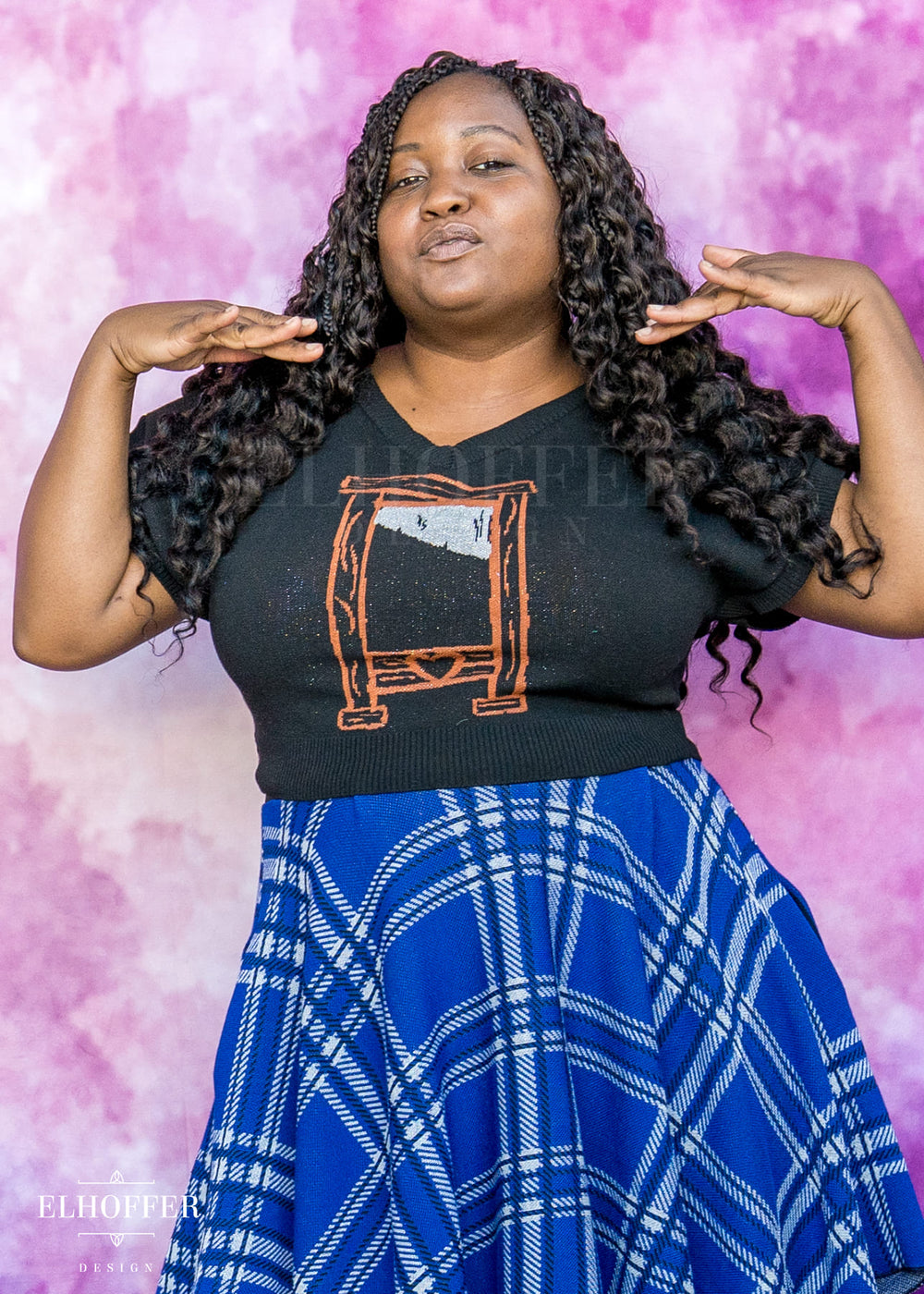 French Haircut Cropped Boxy Vest