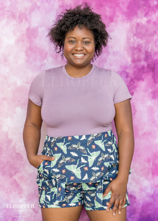 Essential Cozy Cancer Tee - Dusty Mauve