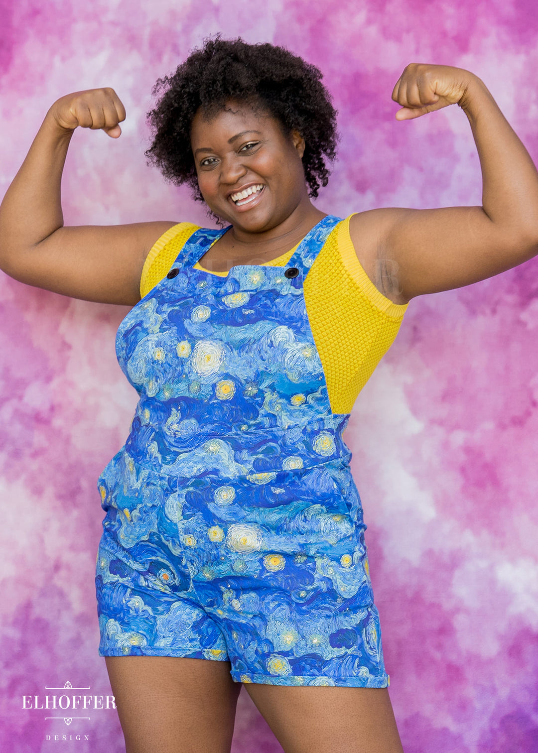 Essential Taurus Overalls - Starry Painting