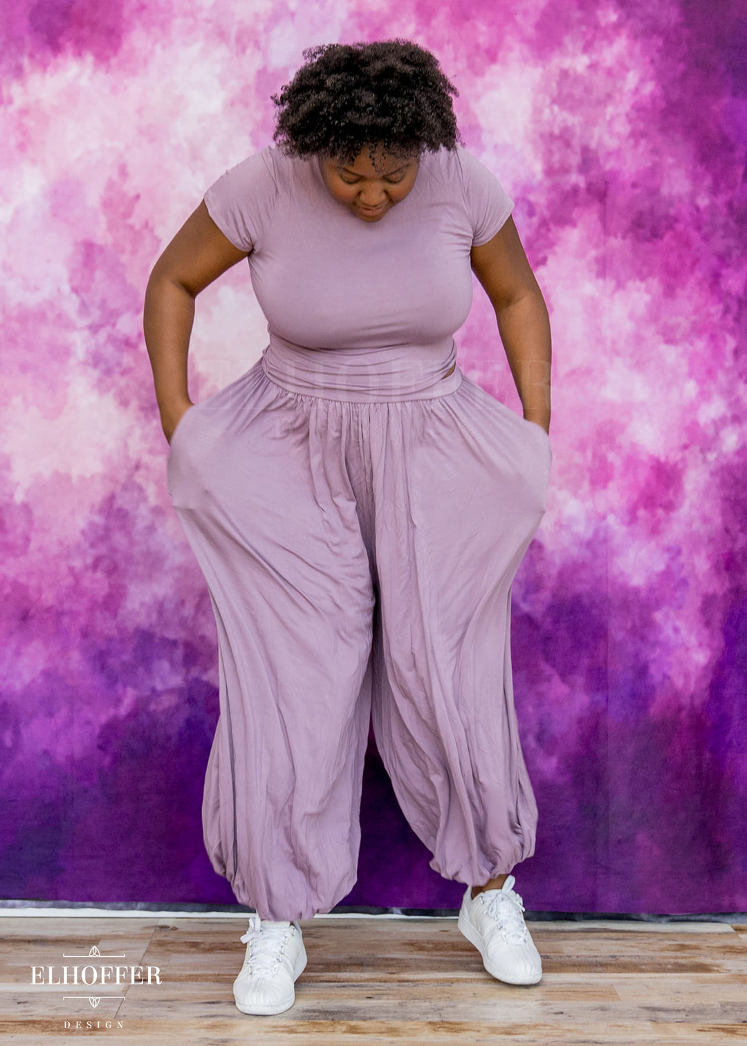 Essential Cozy Yasmin Pants - Dusty Mauve