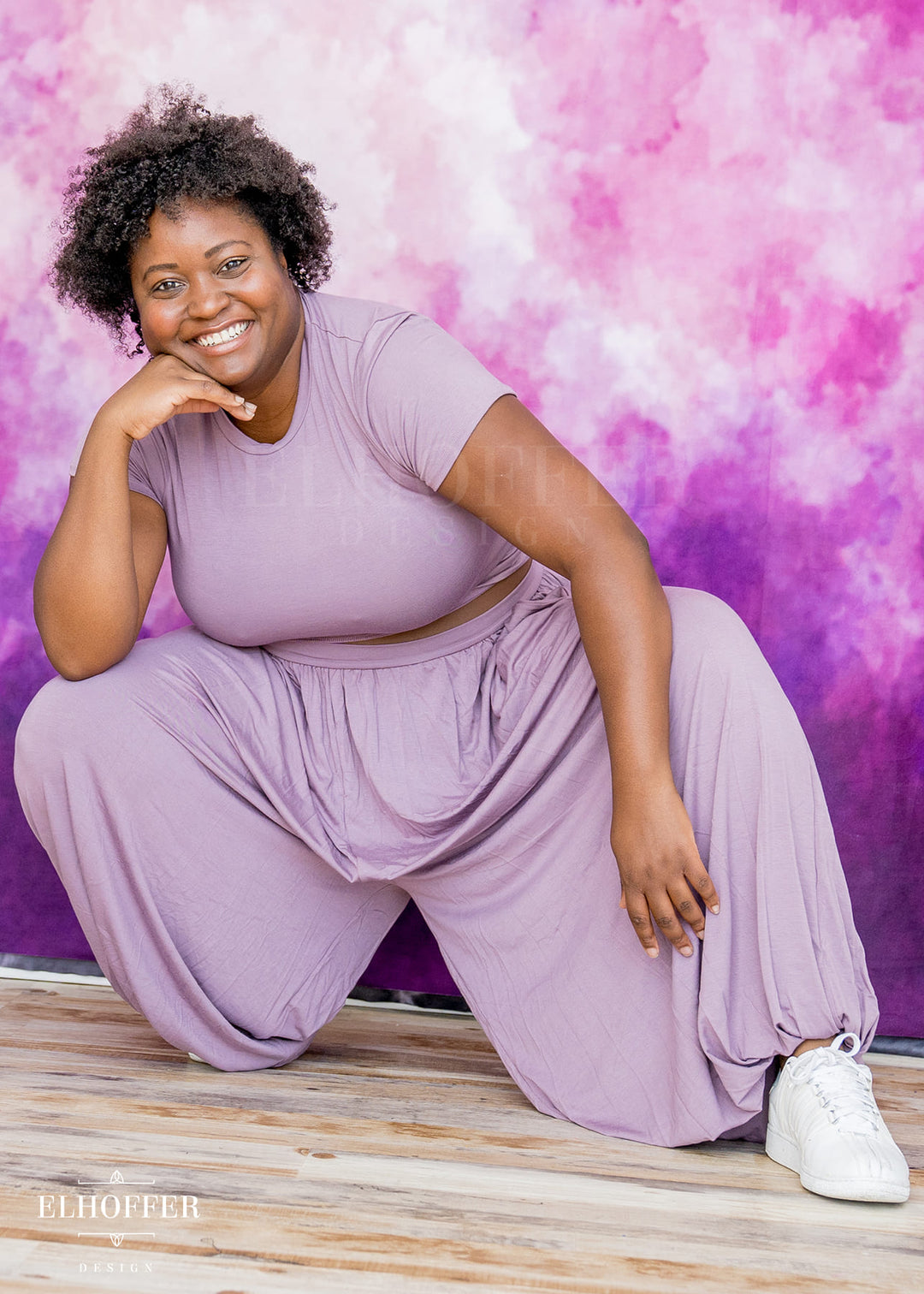 Essential Cozy Yasmin Pants - Dusty Mauve