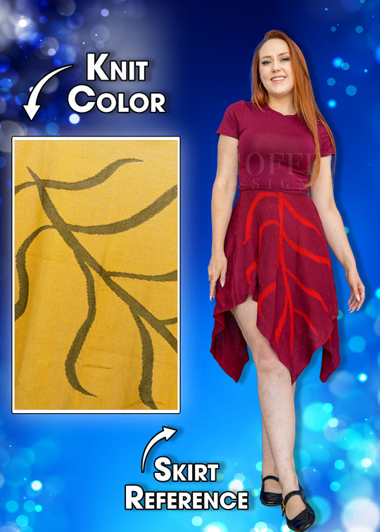 Customize Your Quest - Iris Gold Leaf Knit