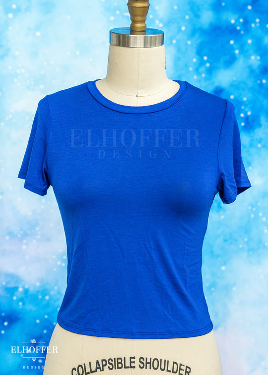 Essential Cozy Cancer Tee - Cobalt