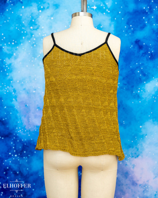 PREORDER - Interstellar Insignia Trapeze Tank - Engineer Gold
