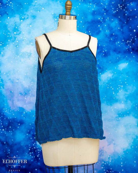 PREORDER - Interstellar Insignia Trapeze Tank - Science Blue
