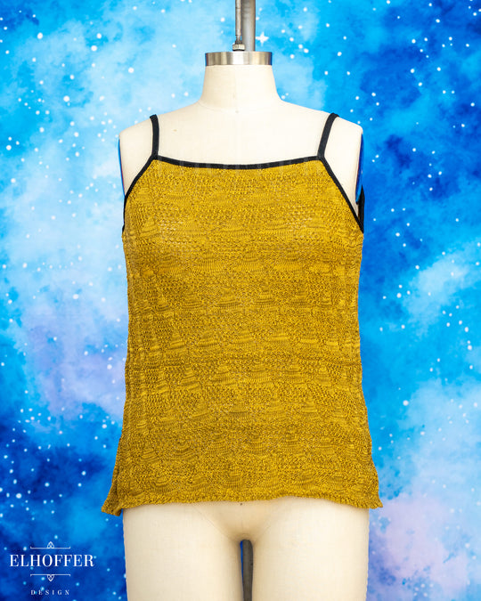 PREORDER - Interstellar Insignia Trapeze Tank - Engineer Gold
