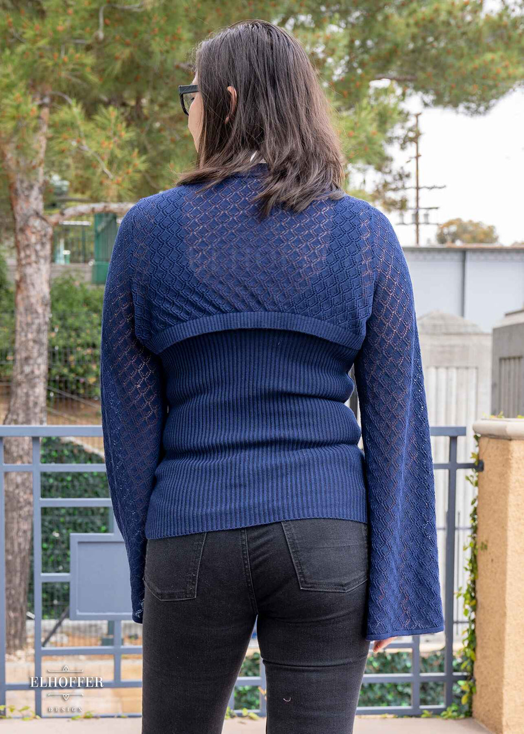 Essential Nymph Crop - Midnight Navy