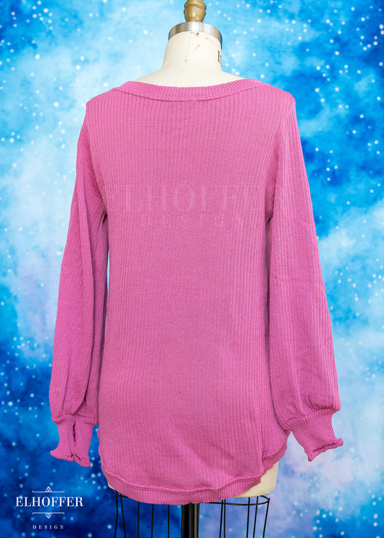 Essential Oversize Sweater - Pretty Pink
