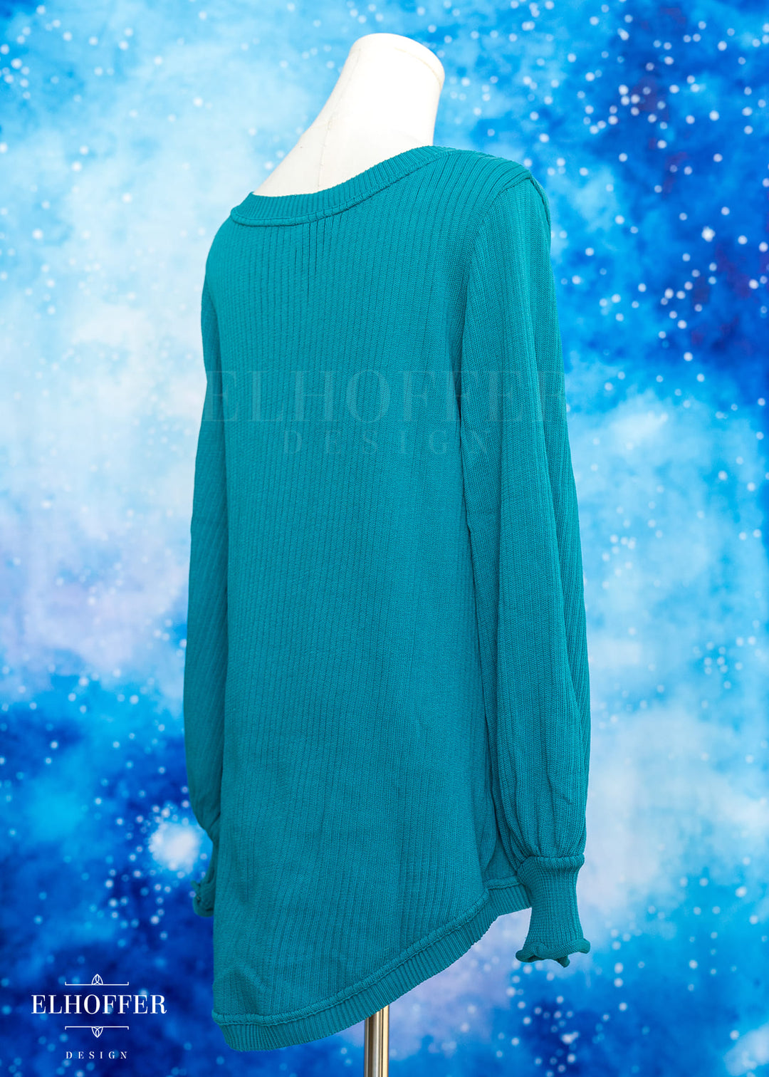 Essential Oversize Sweater - Runic Teal