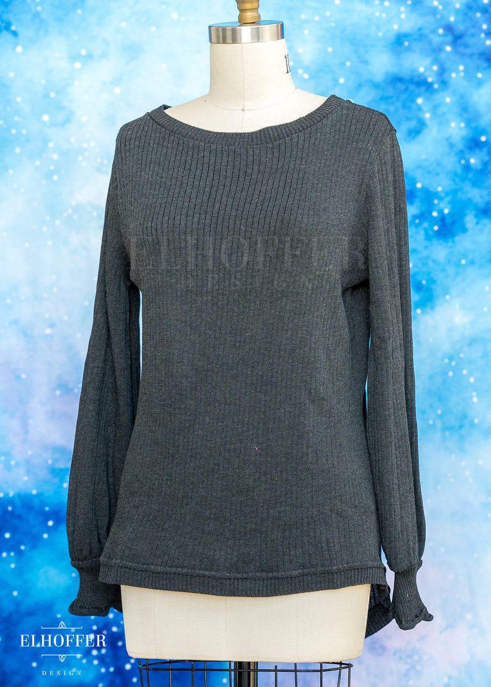 Essential Oversize Sweater - Charcoal Grey