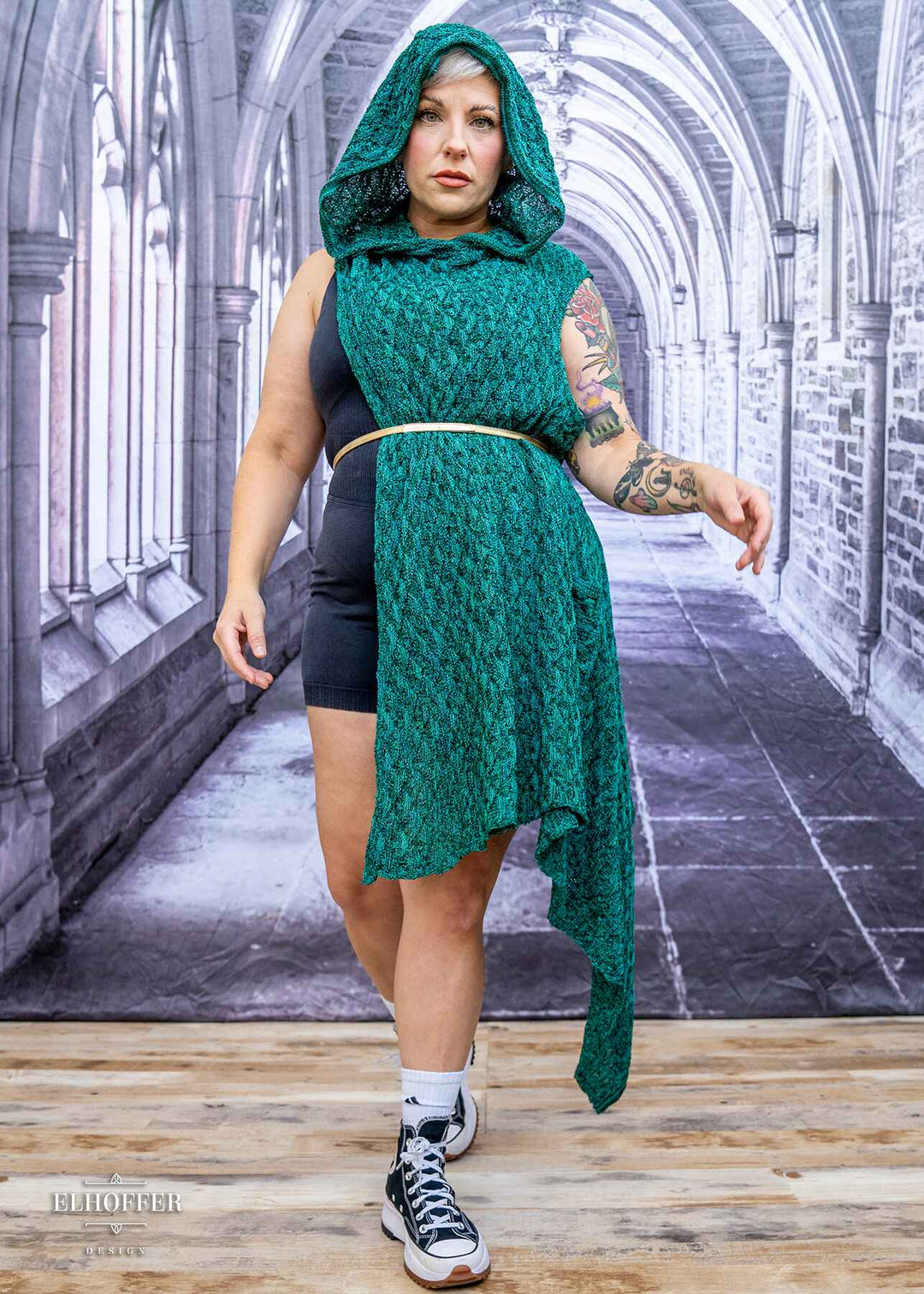 Essential Paladin Cape - Green Dragon Elhoffer Design Essential Paladin Cape - Green Dragon Elhoffer Design