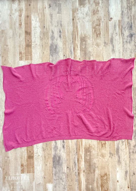 Remnant Raw Blanket - Fae of Night & Stars Robe Knit Panel - Pretty Pink