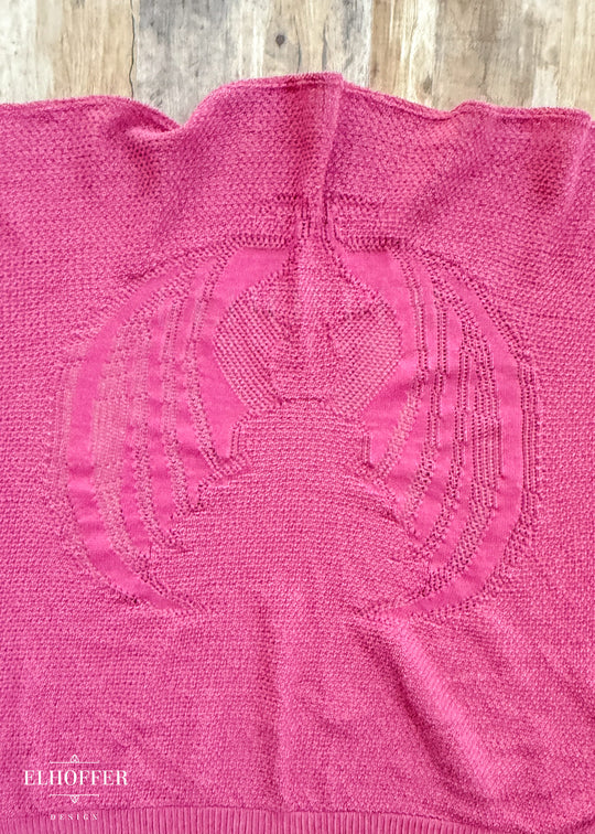 Remnant Raw Blanket - Fae of Night & Stars Robe Knit Panel - Pretty Pink