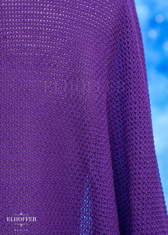 Essential Knit Dolman - Haunted Purple