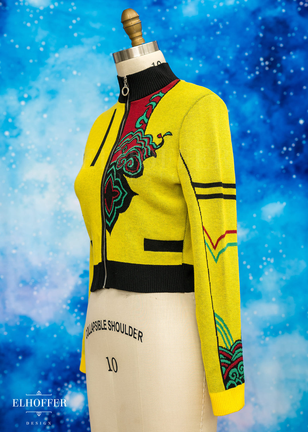 PREORDER - Popstar Royalty Zip Crop Cardi