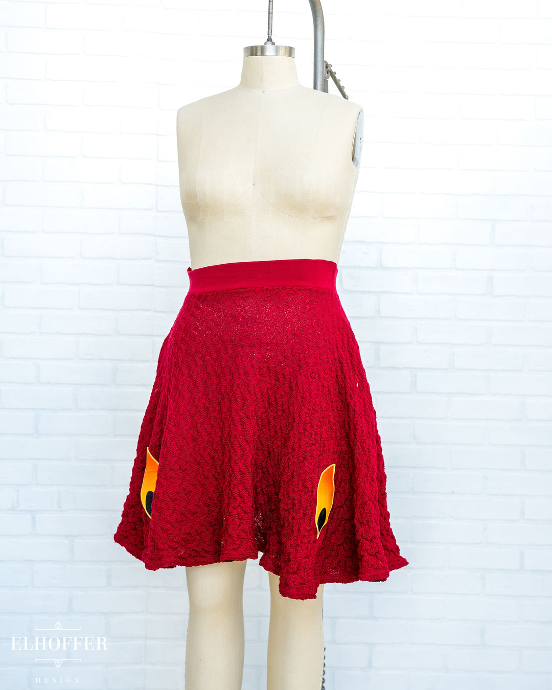 SAMPLE SALE - Galactic Queen Skirt - Circle Skirt - With Patches - XL but fits 2XL