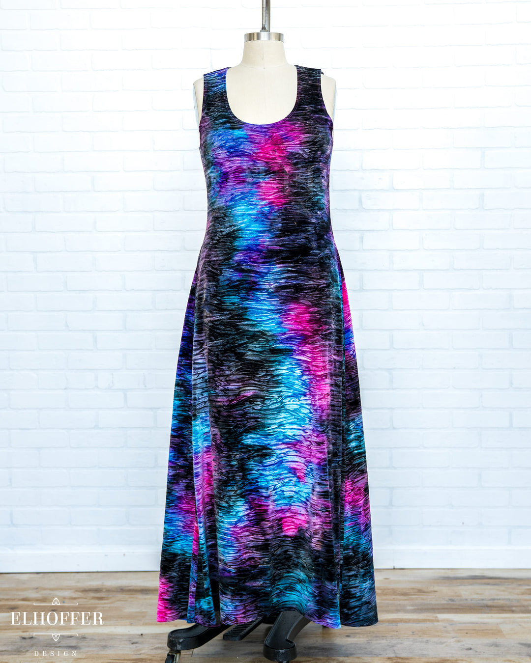SAMPLE SALE - Essential Maxi Dress - Andromeda Velvet XL