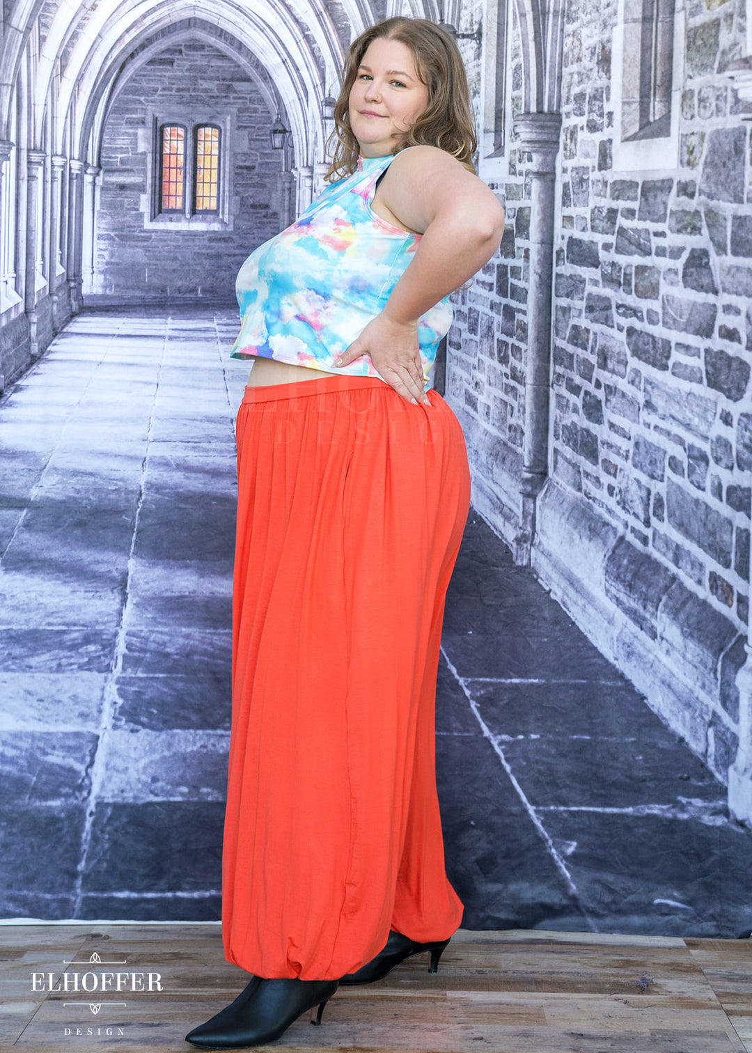 Essential Cozy Yasmin Pants - Orange