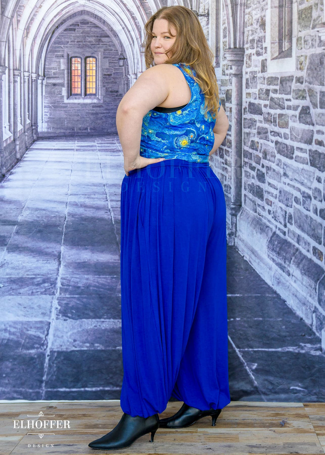 Essential Cozy Yasmin Pants - Cobalt