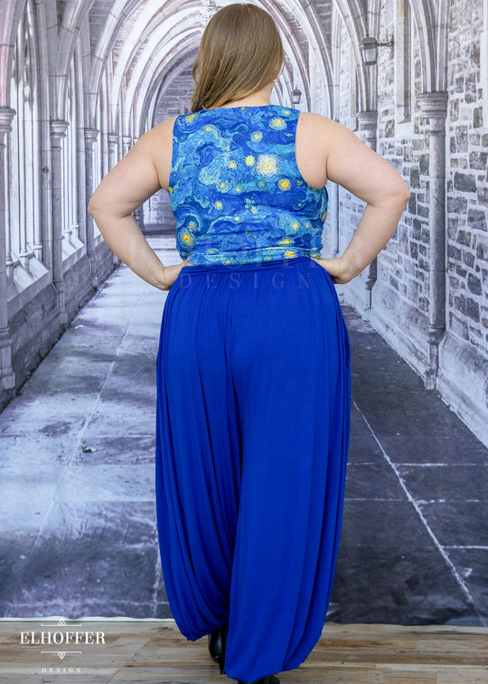 Essential Cozy Yasmin Pants - Cobalt