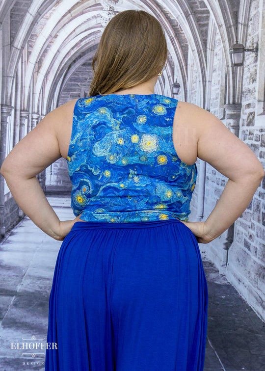 Essential Kara Top - Starry Painting