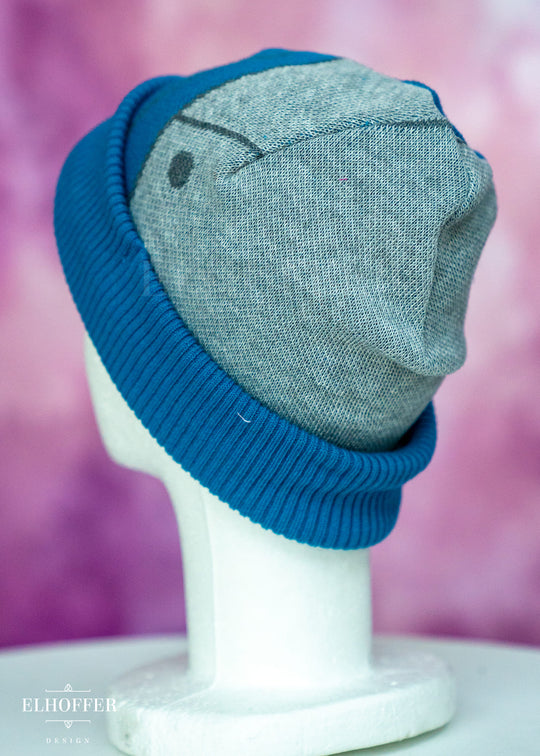Galactic Baby Bot Blue Beanie
