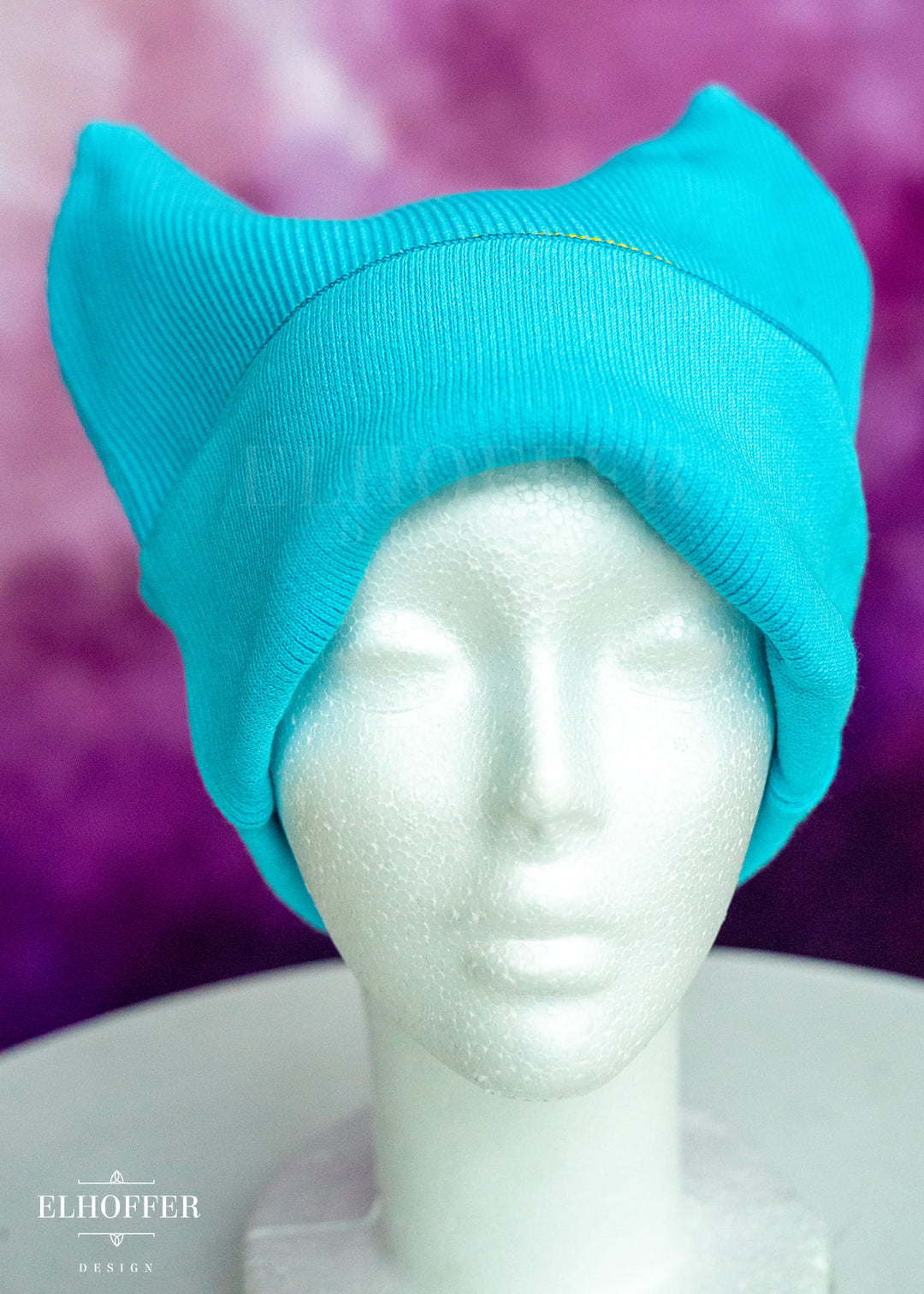 Pan Pride Ribbed Cat Ear Beanie