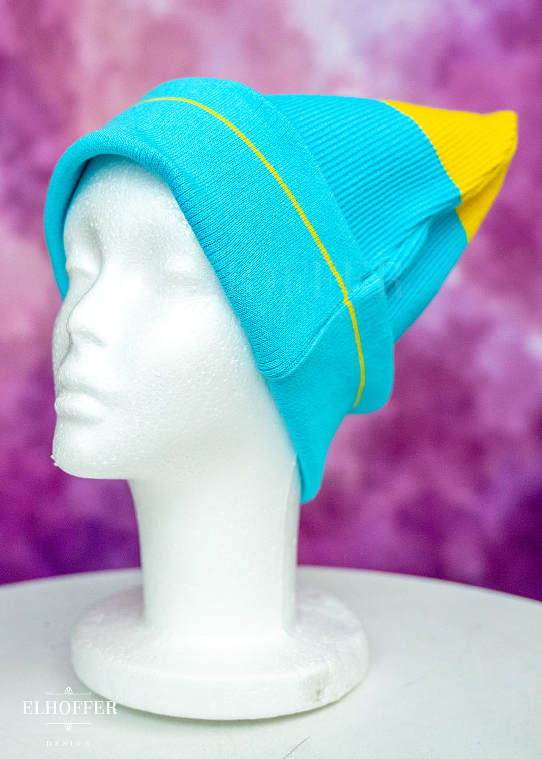 Pan Pride Ribbed Cat Ear Beanie
