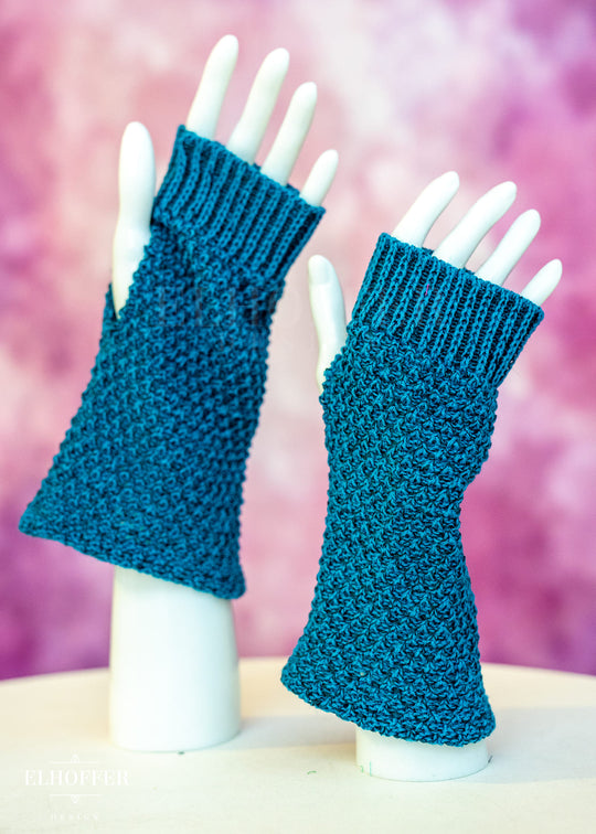 Fae of Night & Stars Khaleesi Teal Gloves
