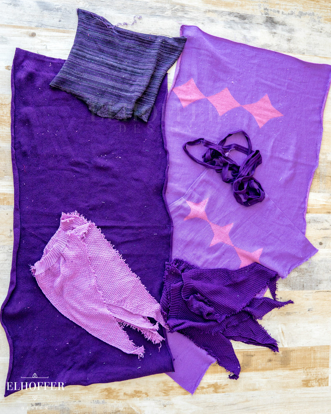 Mystery Knit Scraps Bag