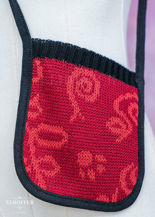 Knit Cross-Body Pouchette - Pensive Chair