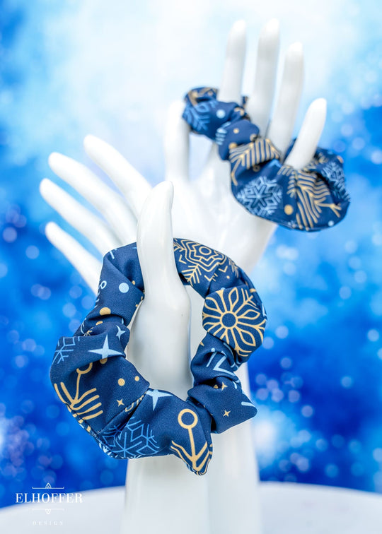 Snowflakes Scrunchie