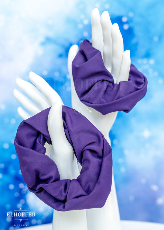 Purple Haze Spandex Scrunchie