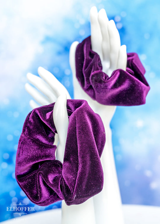 Sugilite Velvet Scrunchie