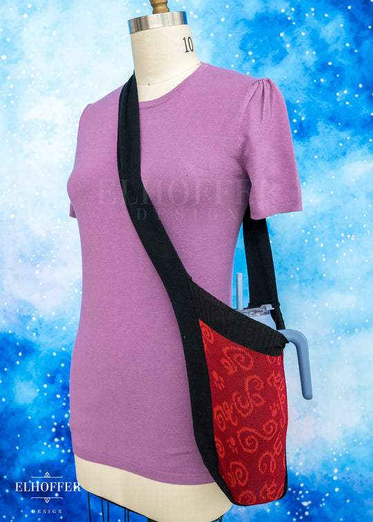 Knit Cross-Body Small Satchel - Pensive Chair