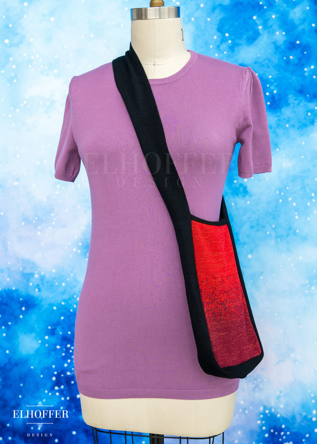 Knit Cross-Body Satchel - Eff the Patriarchy