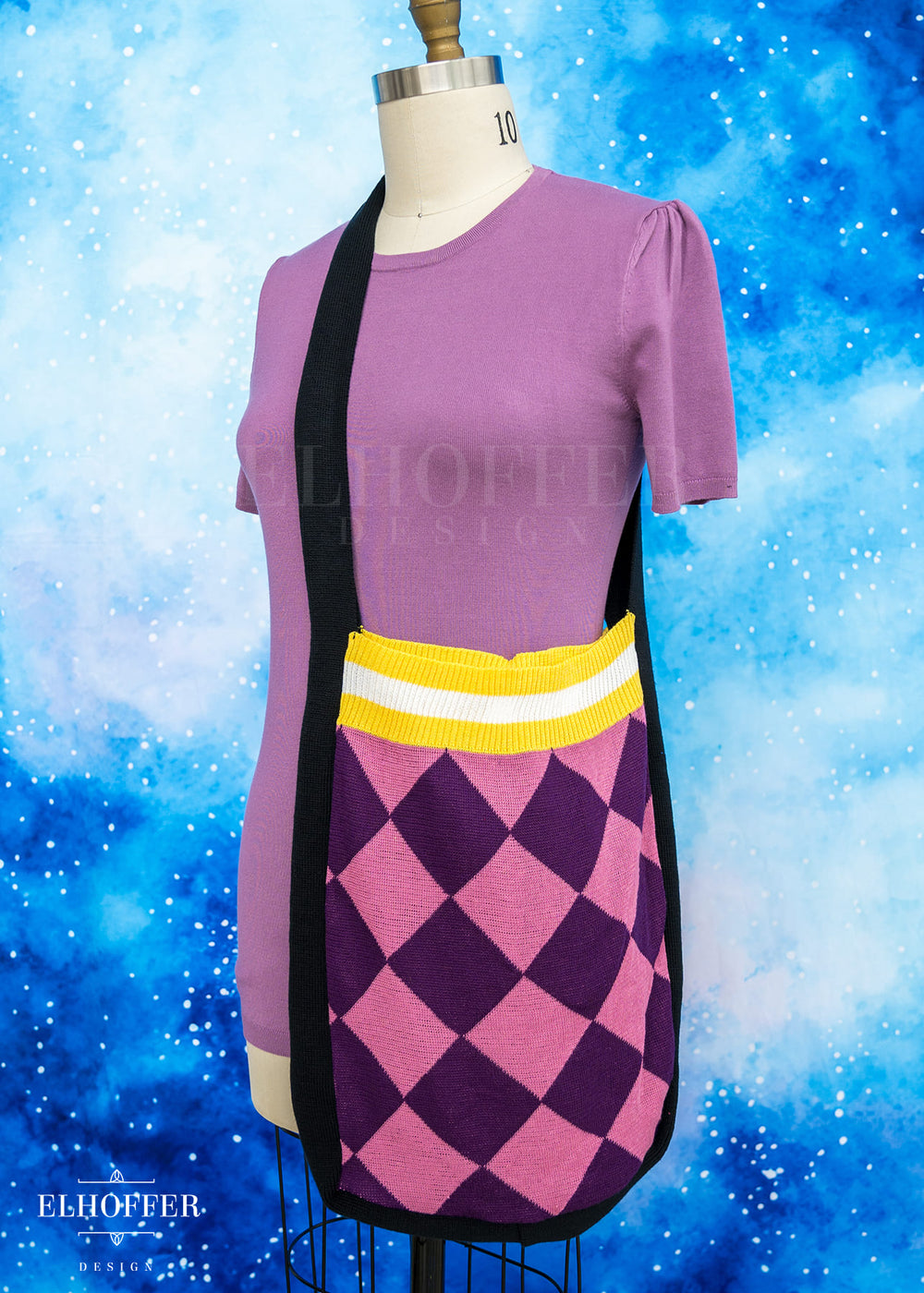 Knit Cross-Body Satchel - Secret Wizard