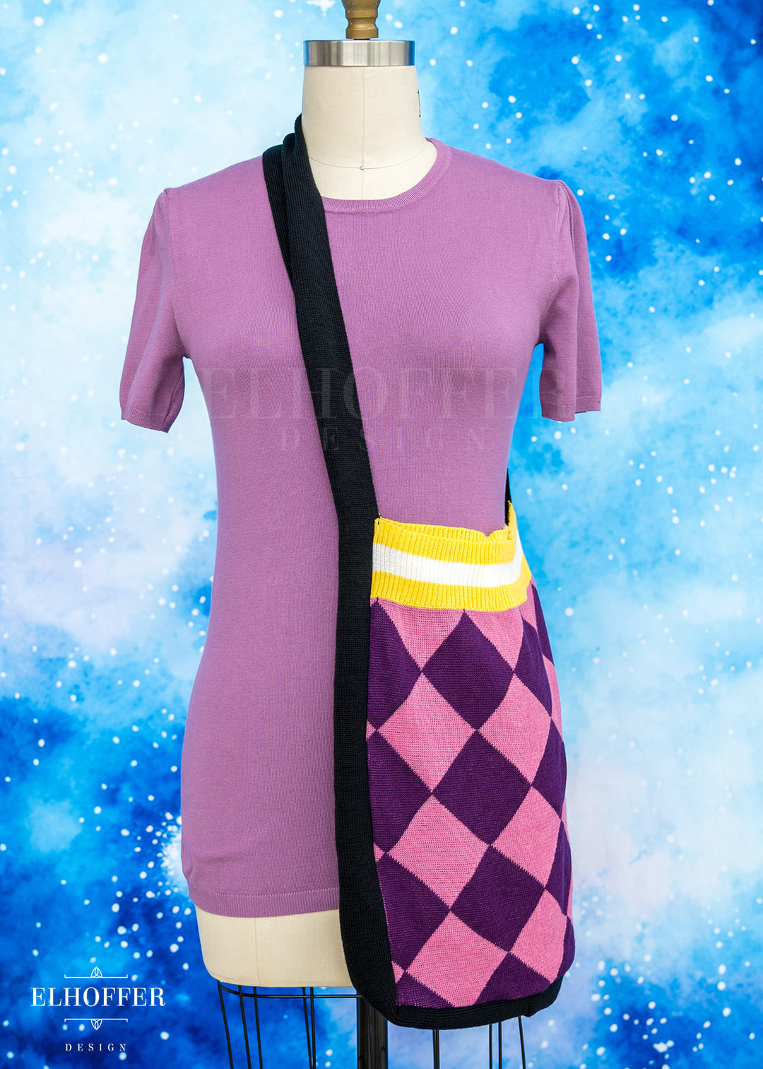 Knit Cross-Body Satchel - Secret Wizard