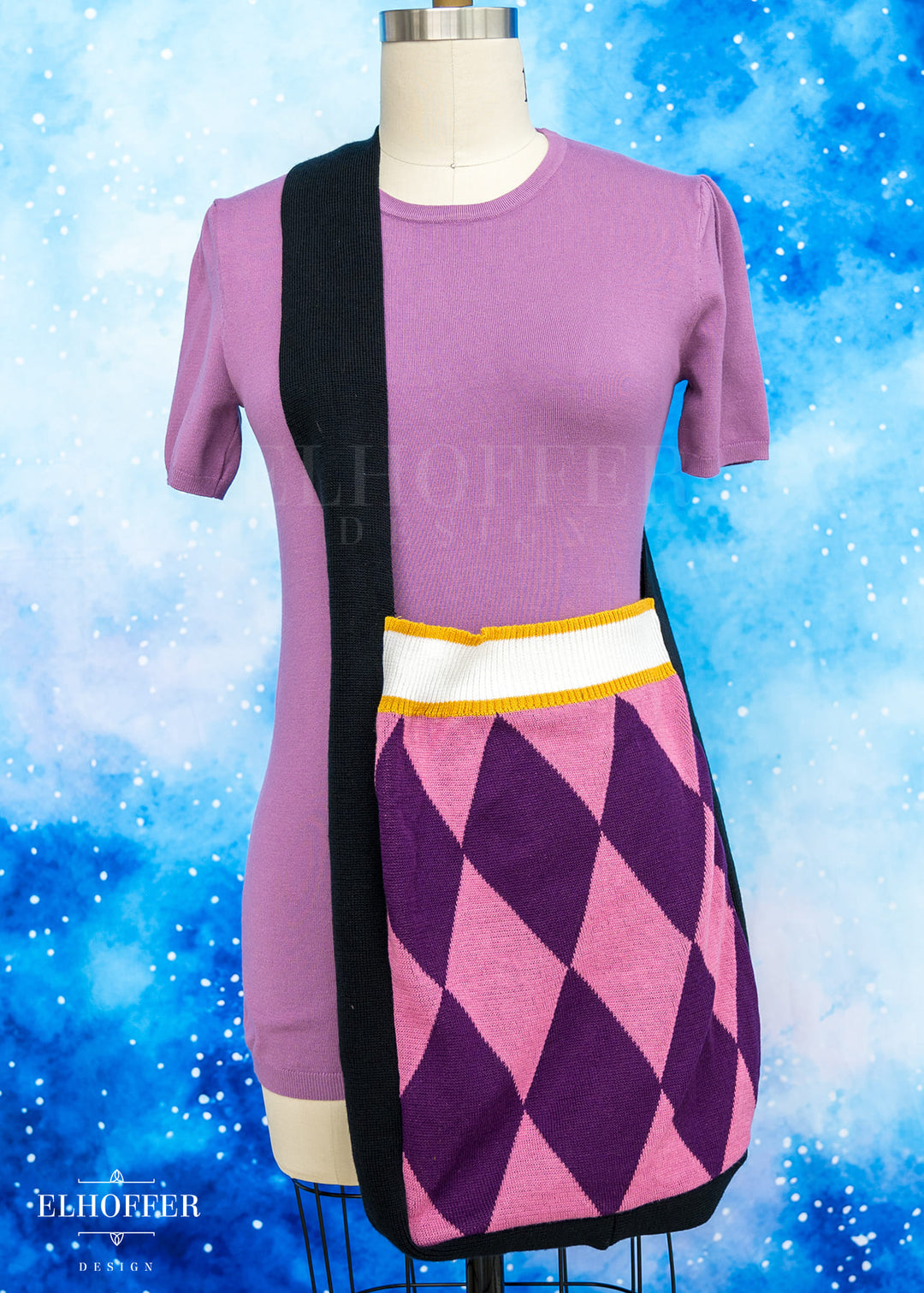 Knit Cross-Body Satchel - Secret Wizard