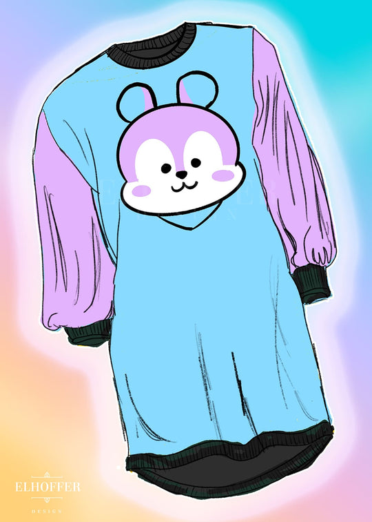 PREORDER - Squirrel Bias Sweater