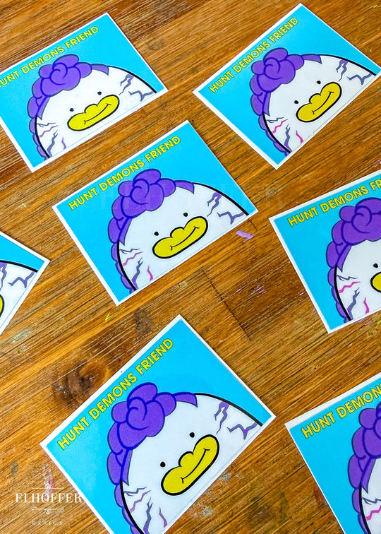 Hunt Demons Friend Sticker