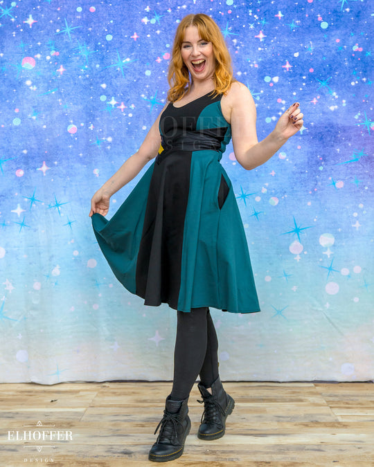 Marvelous Mischief Dress - Spruce Accents
