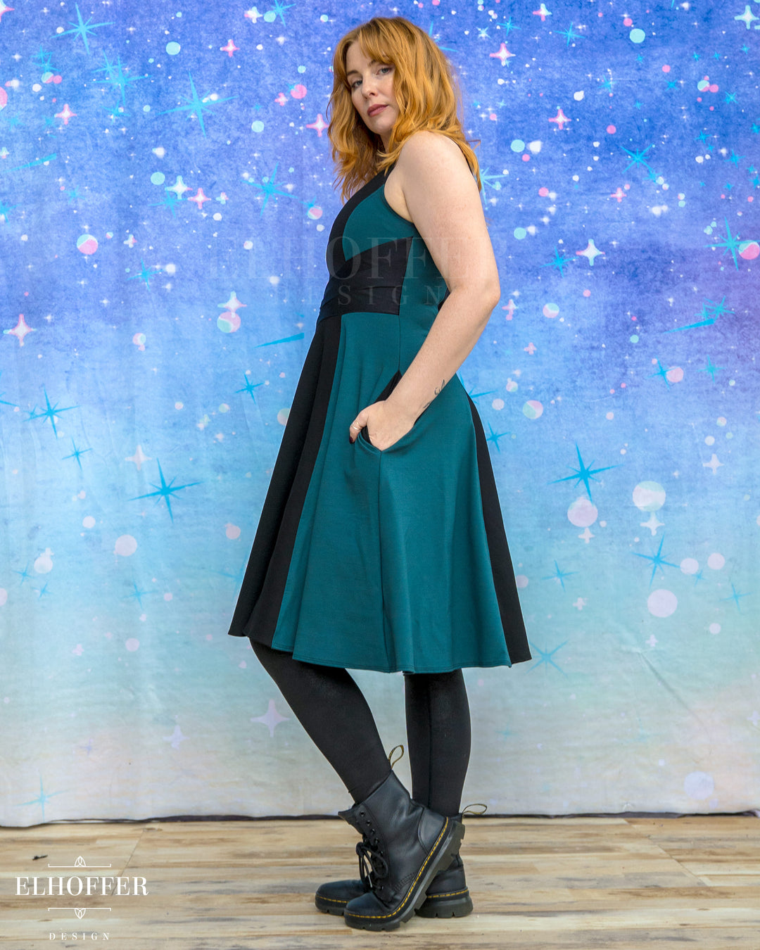 Marvelous Mischief Dress - Spruce Accents