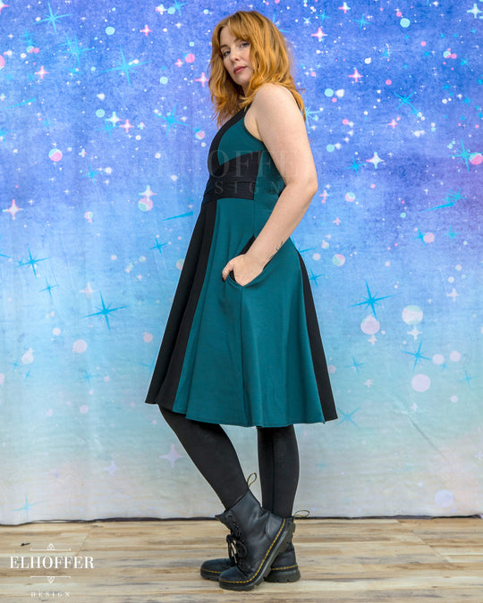 Marvelous Mischief Dress - Spruce Accents