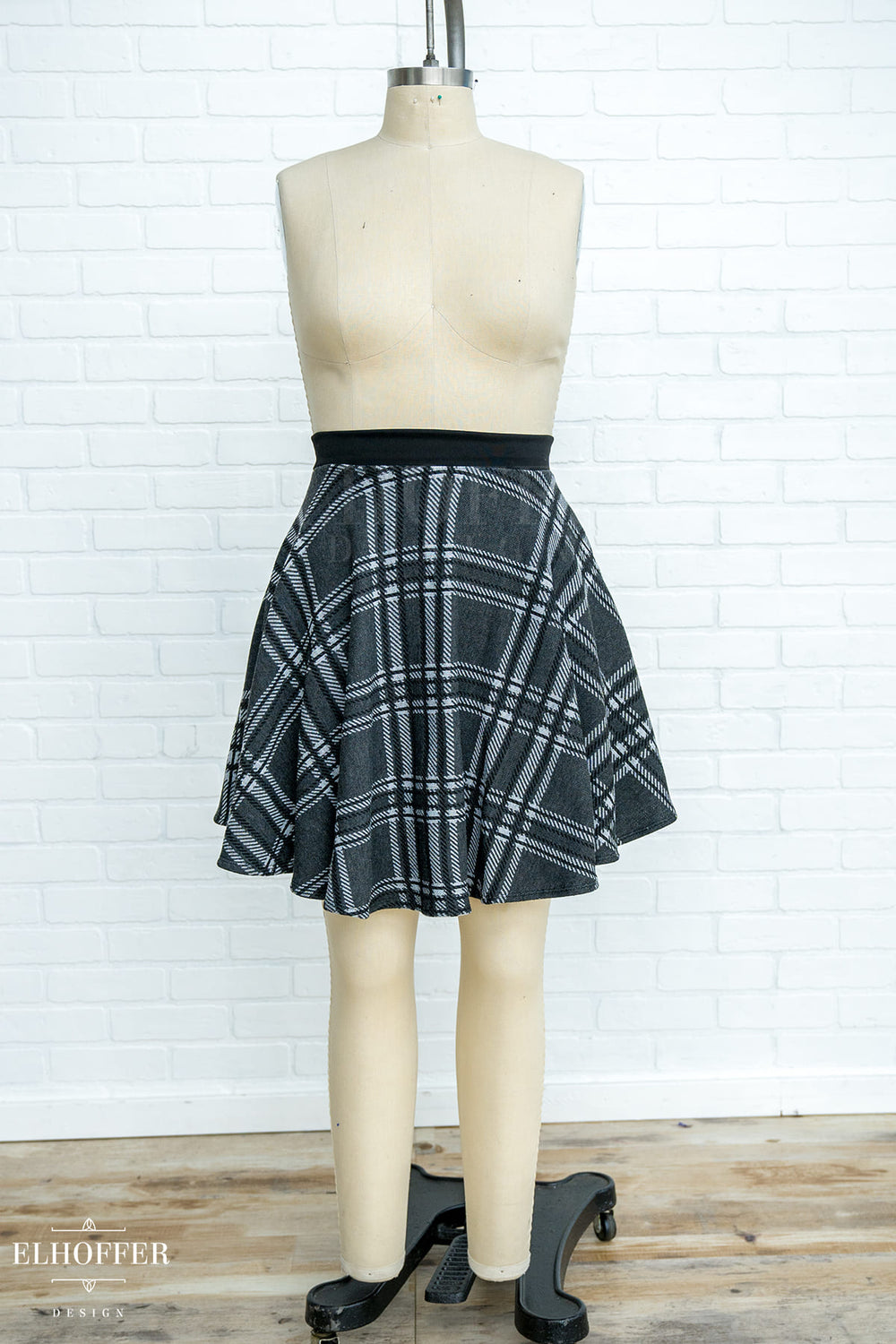 PREORDER - Essential Tartan Knit Skirt - Preorders Close December 10th