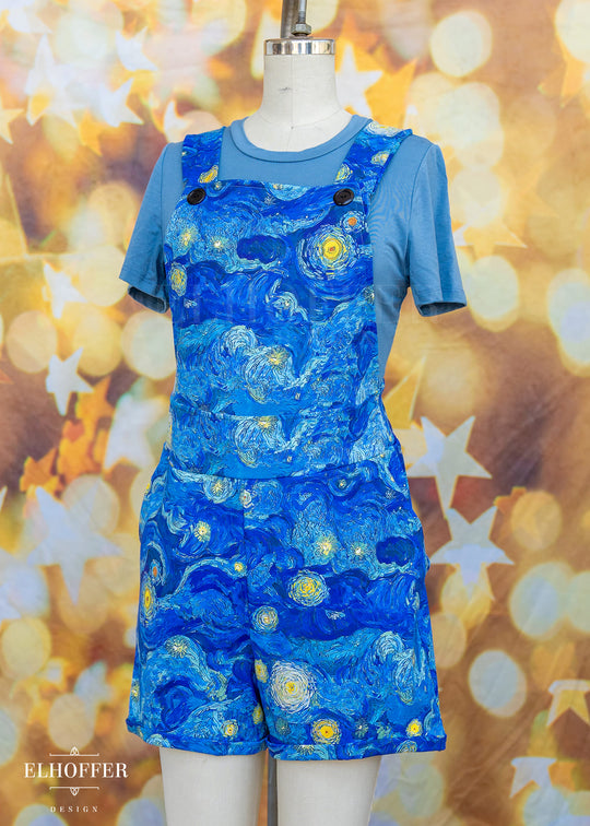 Essential Taurus Overalls - Starry Painting