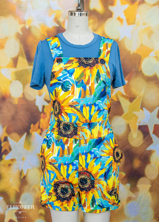 Essential Taurus Overalls - Impressionist Sunflower