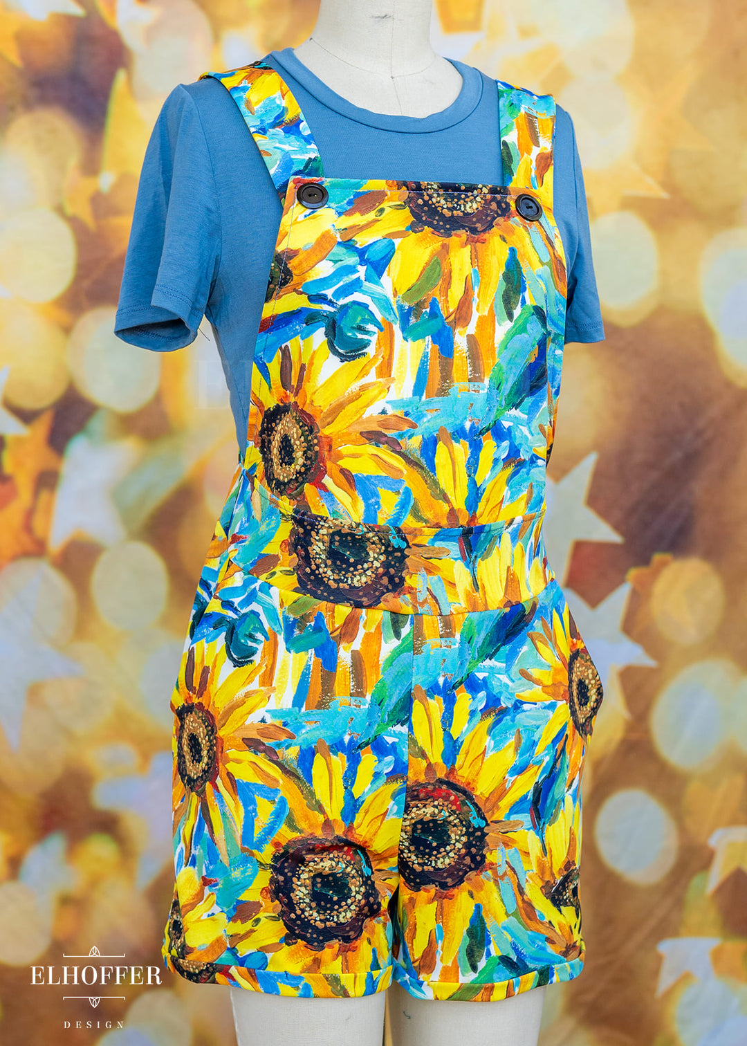 Essential Taurus Overalls - Impressionist Sunflower